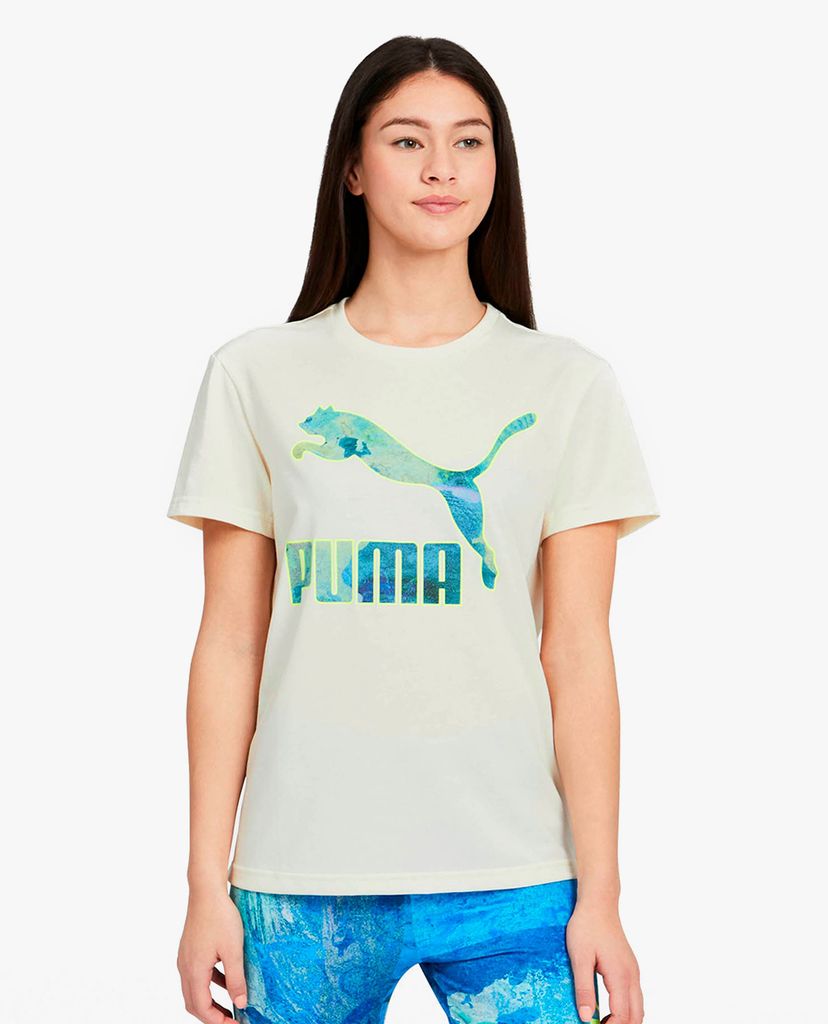 PUMA - Áo thun nữ tay ngắn cổ tròn Puma x Central Saint Martins Logo