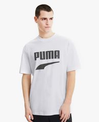 PUMA - Áo thun thể thao nam cổ tròn ngắn tay Downtown Graphic Sportstyle
