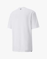 PUMA - Áo thun thể thao nam cổ tròn ngắn tay Downtown Graphic Sportstyle