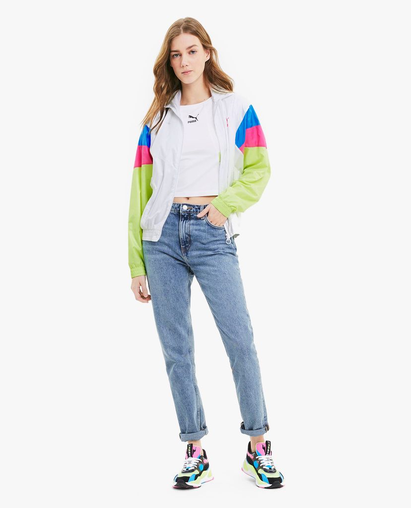 PUMA - Áo khoác thể thao nữ cổ cao TFS Sportstyle
