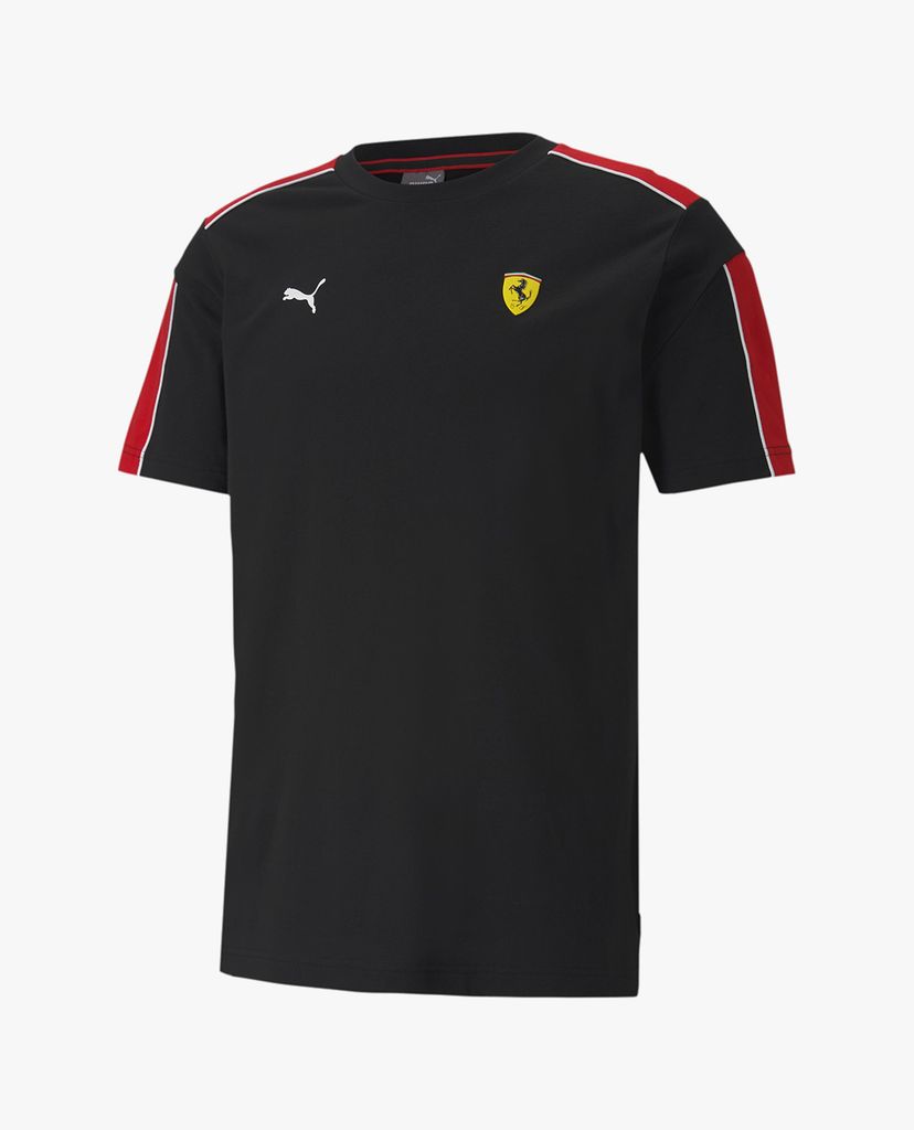 PUMA - Áo thun thể thao nam ngắn tay Scuderia Ferrari Race T7 Motorsport