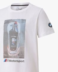 PUMA - Áo thun thể thao trẻ em BMW M Motorsport