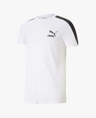 PUMA - Áo thun thể thao nam cổ tròn ngắn tay Iconic T7 Train