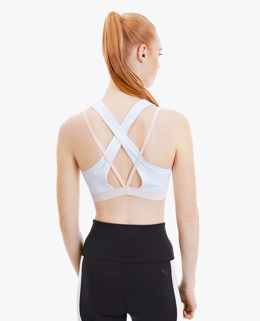 PUMA - Áo bra thể thao nữ Studio Lace Strappy
