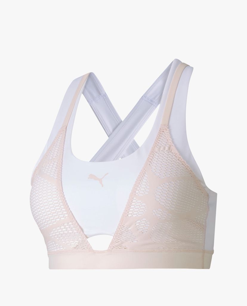 PUMA - Áo bra thể thao nữ Studio Lace Strappy