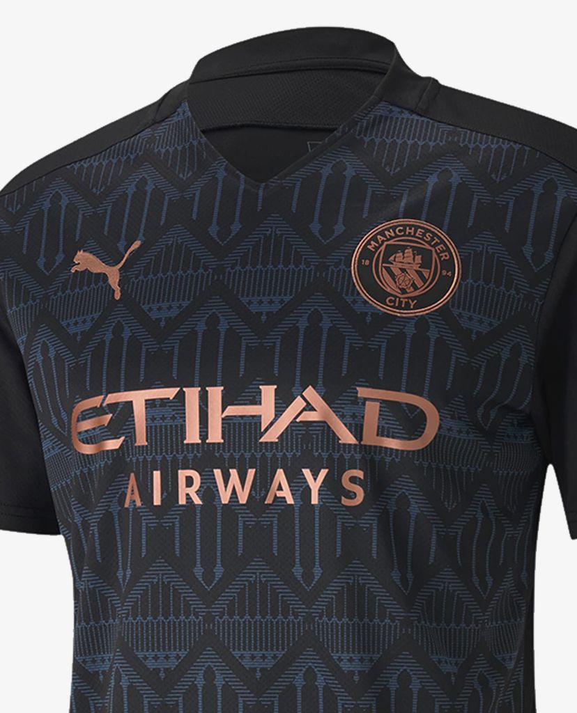 PUMA - Áo thun thể thao nam Manchester City FC
