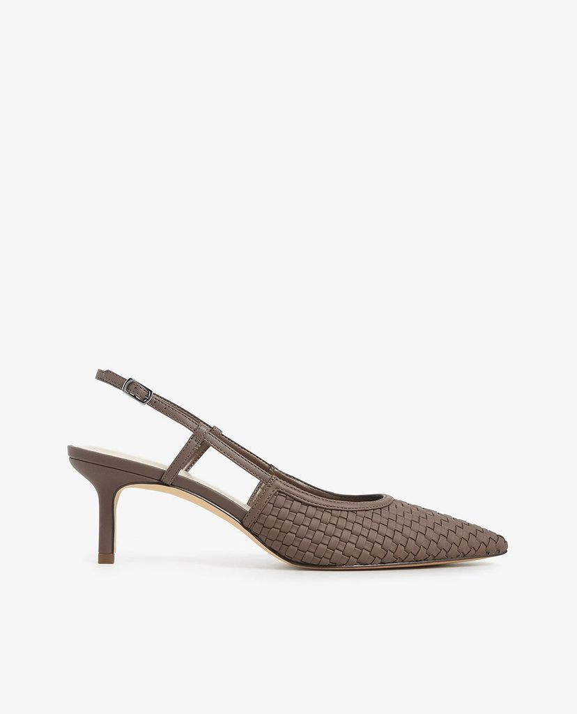 CHARLES & KEITH - Giày cao gót mũi nhọn quai mảnh hiện đại