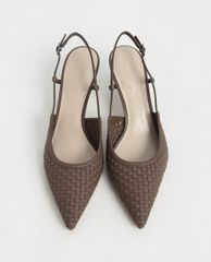 CHARLES & KEITH - Giày cao gót mũi nhọn quai mảnh hiện đại