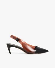 CHARLES & KEITH - Giày cao gót mũi nhọn See Through Effect Metallic