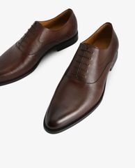 PEDRO - Giày oxford nam mũi nhọn Textured Leather