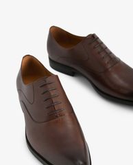 PEDRO - Giày oxford nam mũi nhọn Textured Leather