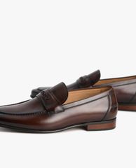 PEDRO - Giày tây nam mũi nhọn Burnished Leather