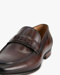 PEDRO - Giày tây nam mũi nhọn Burnished Leather