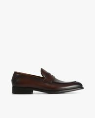PEDRO - Giày tây nam mũi nhọn Leather Penny