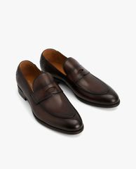 PEDRO - Giày tây nam mũi nhọn Leather Penny