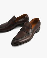 PEDRO - Giày tây nam mũi nhọn Leather Penny