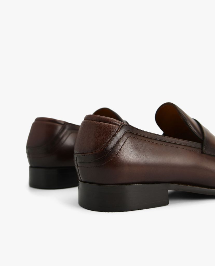 PEDRO - Giày tây nam mũi nhọn Leather Penny