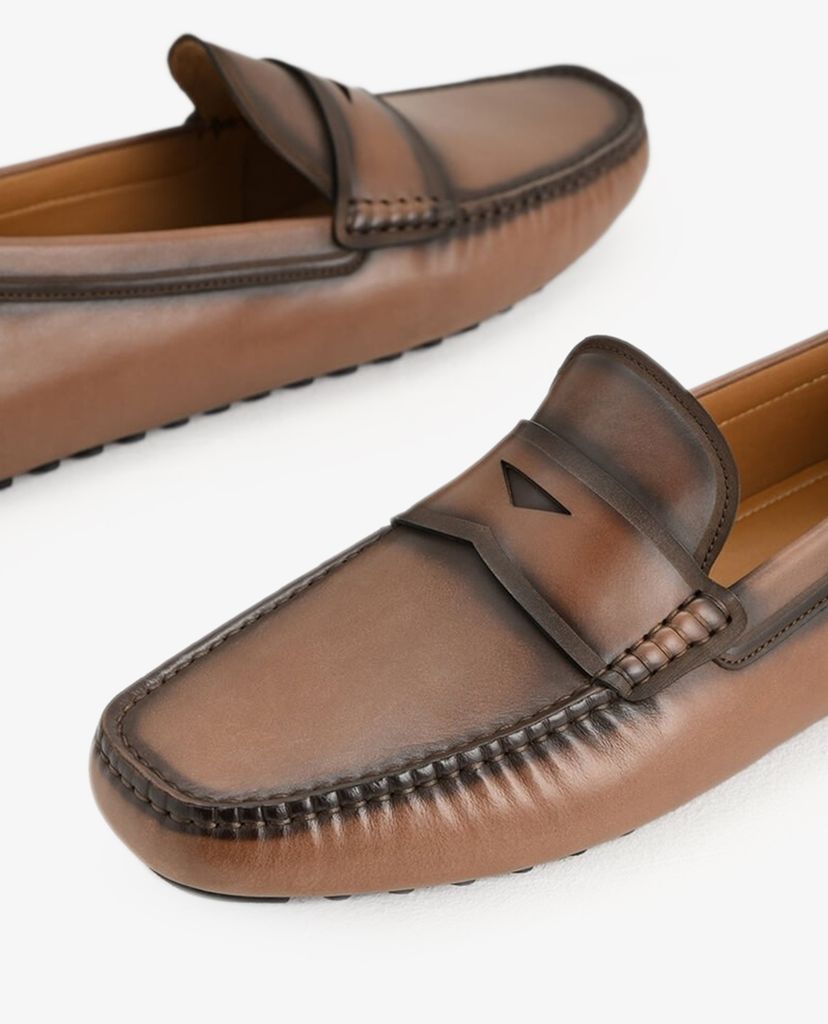 PEDRO - Giày lười nam Penny Moccasins