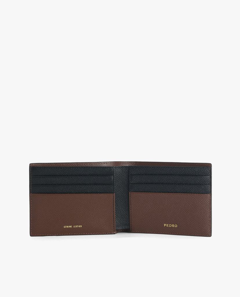 PEDRO - Ví nam dạng gập Leather Bi Fold