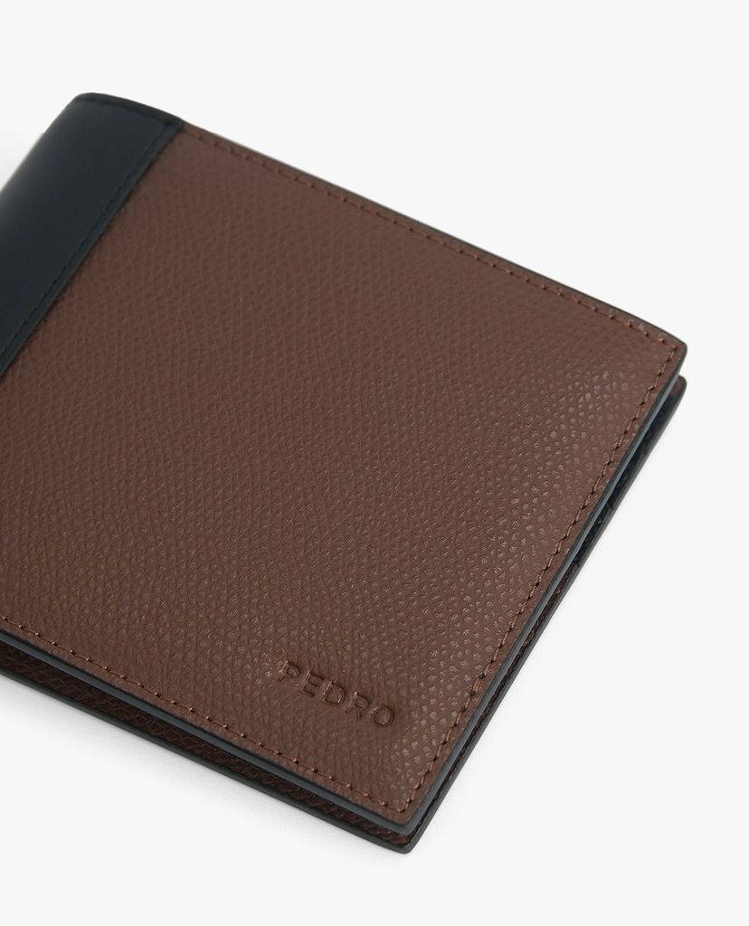 PEDRO - Ví nam dạng gập Leather Bi Fold