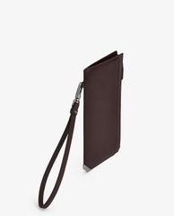 PEDRO - Ví nam cầm tay dáng dài phối ngăn đựng name card Textured Leather