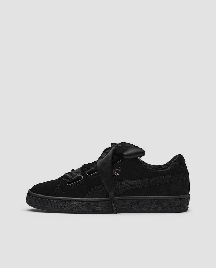 PUMA - Giày sneaker nữ da lộn Suede Heart Arctica