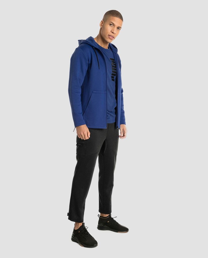 PUMA - Áo hoodie nam khóa kéo VENT Zip Up