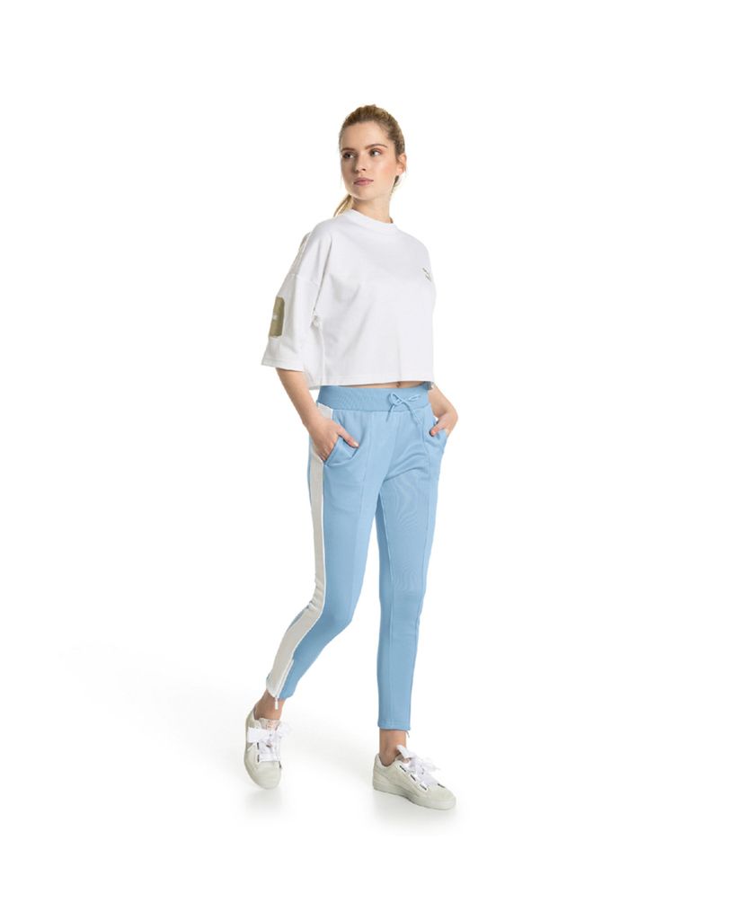 PUMA - Áo croptop nữ tay ngắn Retro