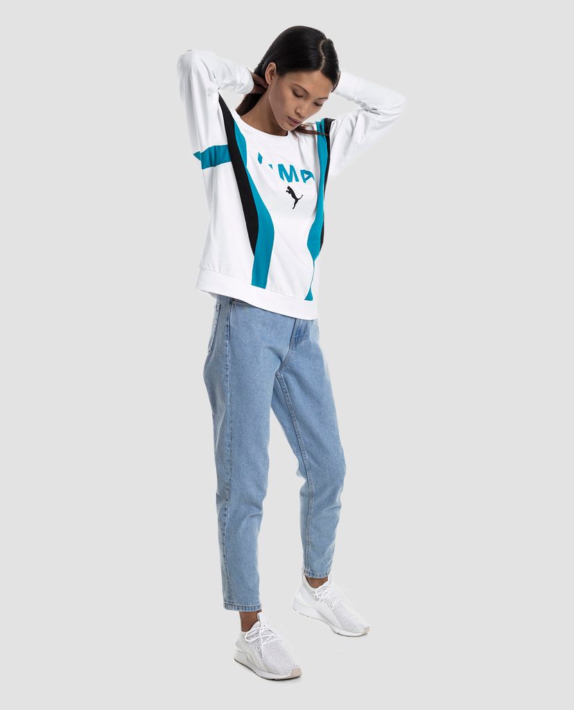 PUMA - Áo thun nữ tay dài Chase