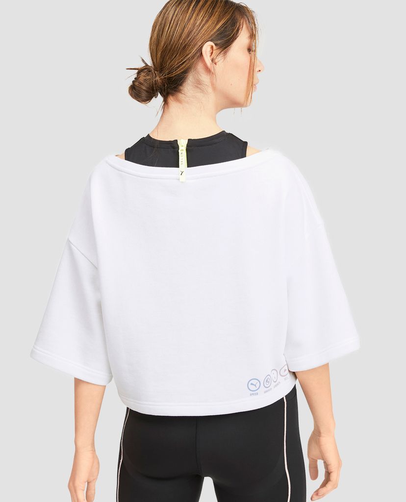 PUMA - Áo Sweatshirt nữ phom rộng SG x Puma
