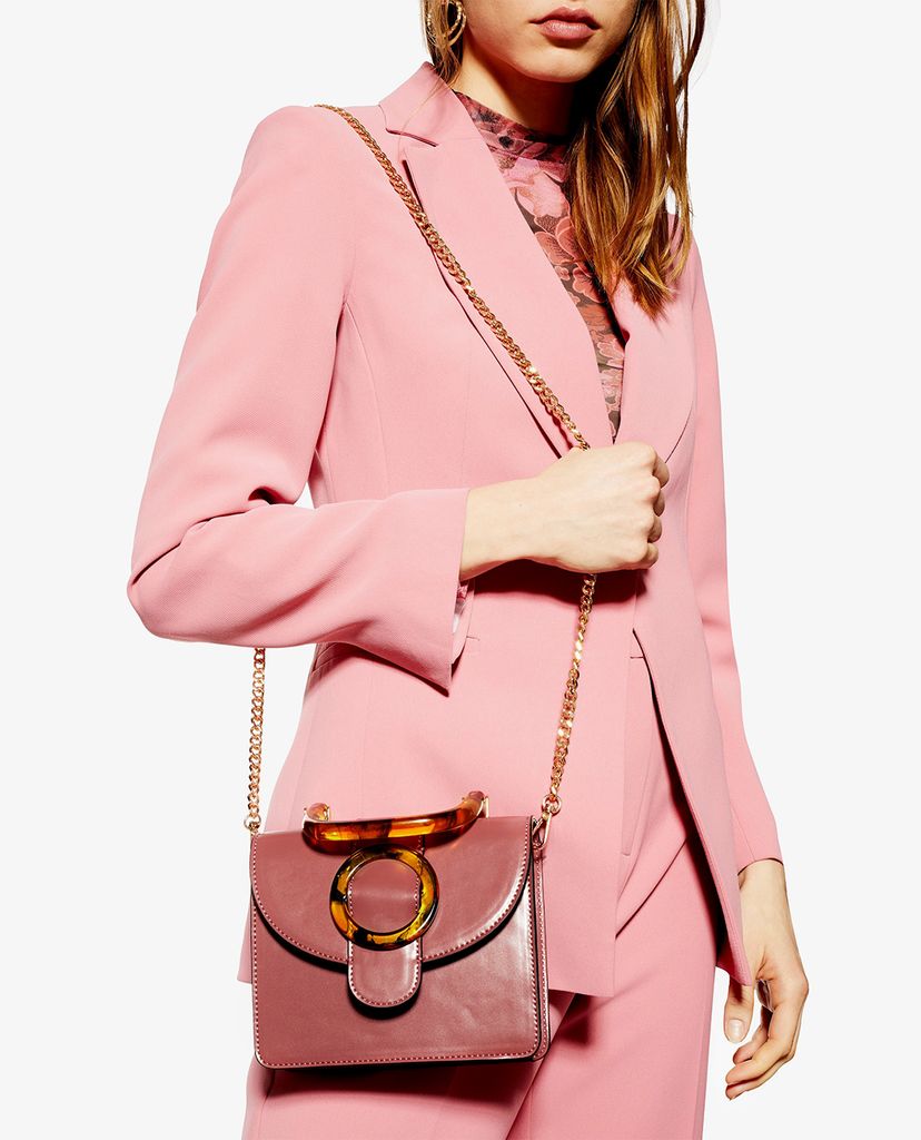 TOPSHOP - Túi đeo chéo nữ phom vuông CANNES Buckle