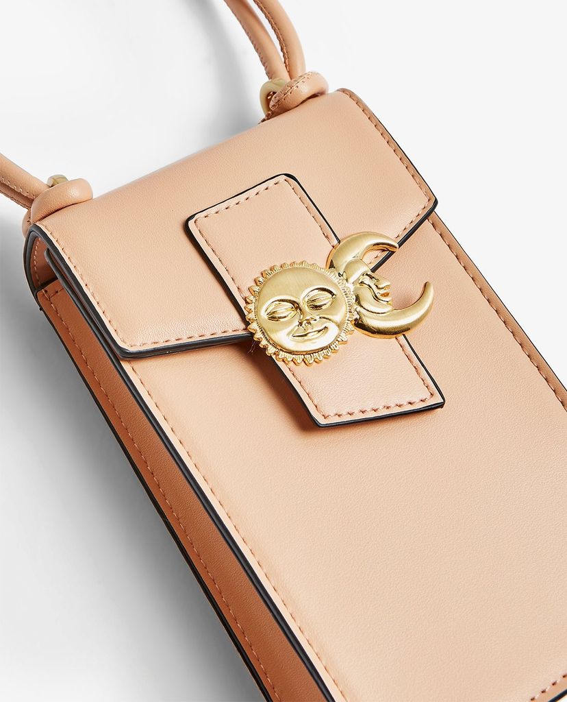 TOPSHOP - Túi đeo chéo nữ chữ nhật North/South Pink Sun Moon