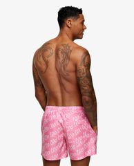 TOPMAN - Quần shorts bơi nam CONSIDERED 100 Motif Print