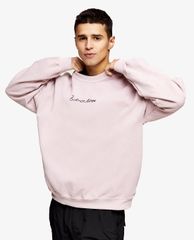 TOPMAN - Áo sweatshirt nam cổ tròn tay dài Pink Buenos Aires