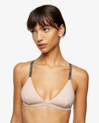 TOPSHOP - Áo bra nữ hai dây Pink Branded Jersey Triangle