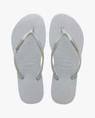 HAVAIANAS - Dép nữ Slim Logo Metallic
