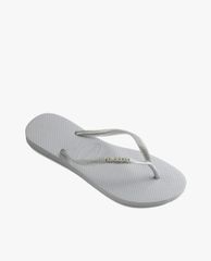 HAVAIANAS - Dép nữ Slim Logo Metallic