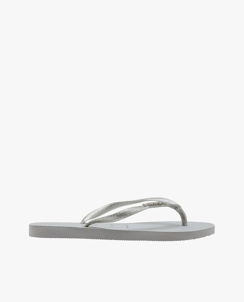HAVAIANAS - Dép nữ Slim Logo Metallic