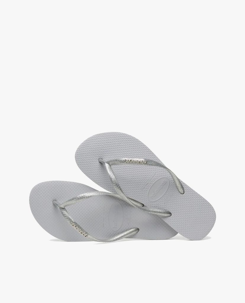 HAVAIANAS - Dép nữ Slim Logo Metallic