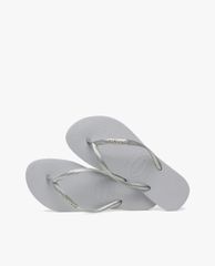 HAVAIANAS - Dép nữ Slim Logo Metallic
