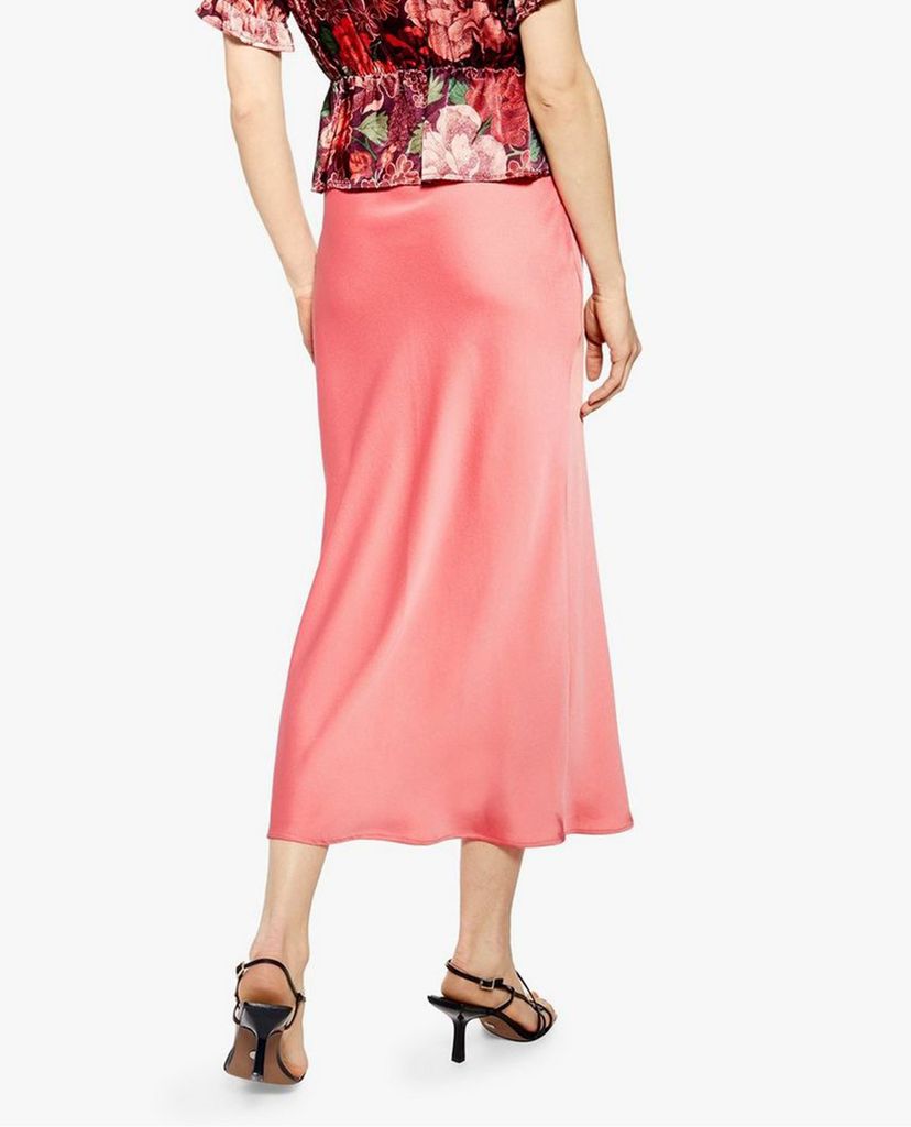 TOPSHOP - Chân váy midi phom suông Satin Bias