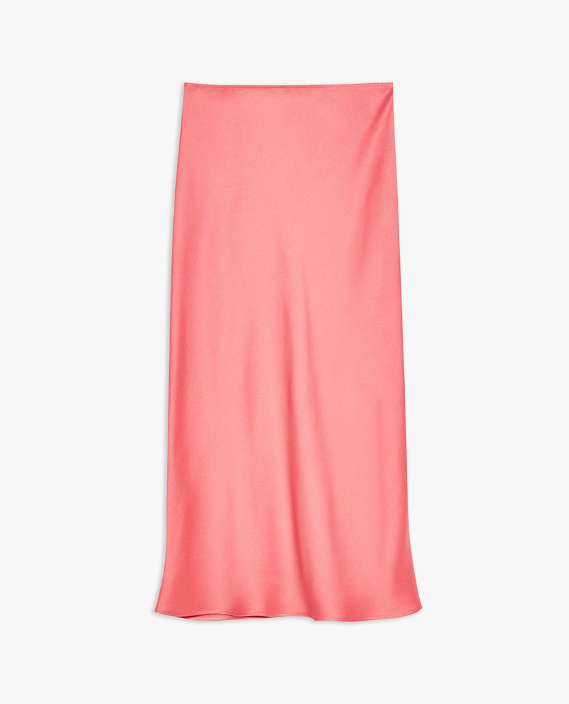 TOPSHOP - Chân váy midi phom suông Satin Bias