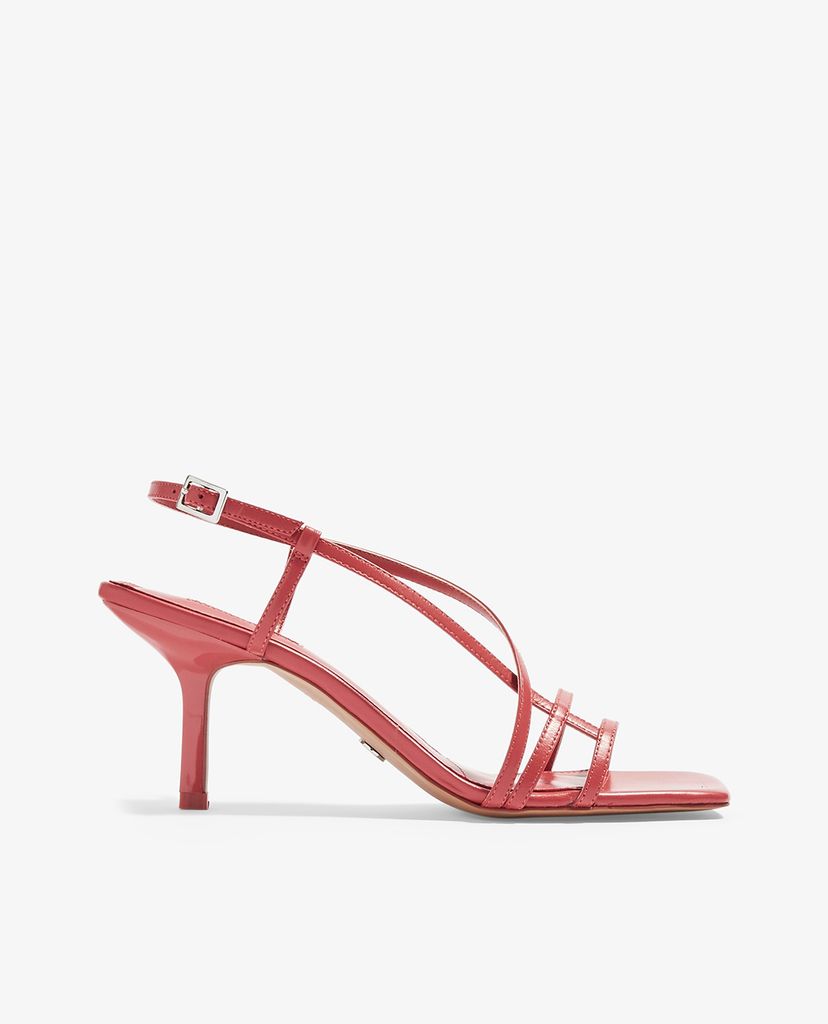 TOPSHOP - Giày cao gót hở mũi dây mảnh STRIPPY Coral