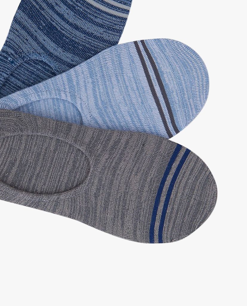 SKECHERS - Pack 3 đôi vớ cổ thấp thời trang