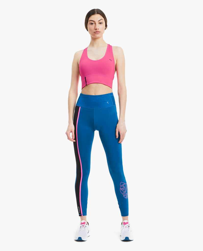 PUMA - Áo bra nữ Training Mid Impact Long Line