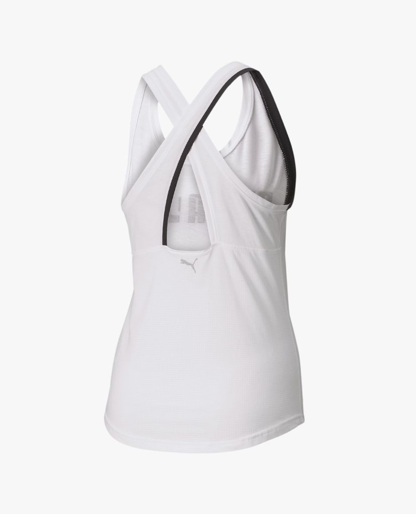 PUMA - Áo ba lỗ nữ Train Cross Back Logo Tank