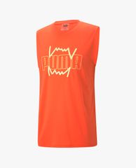 PUMA - Áo thun thể thao nam sát nách Triple Double Basketball