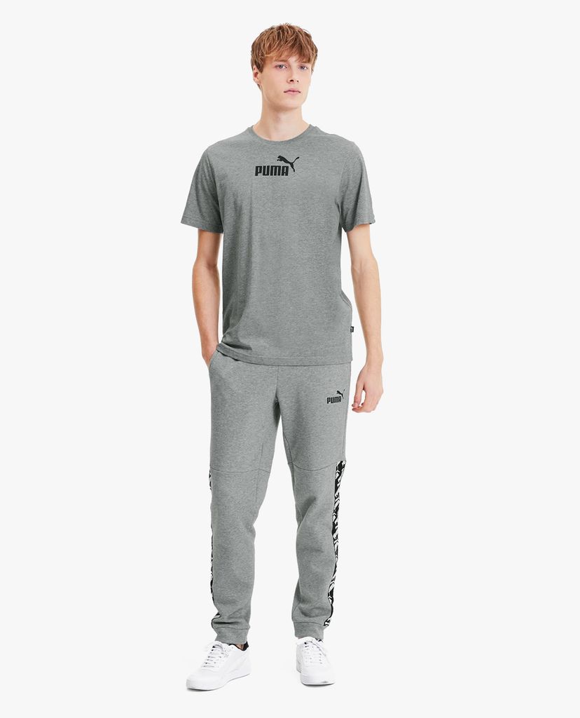 PUMA - Áo thun thể thao nam Amplified