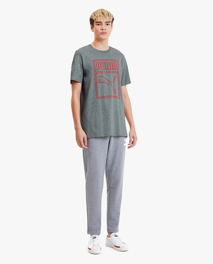 PUMA - Áo thun thể thao Graphic Box Logo
