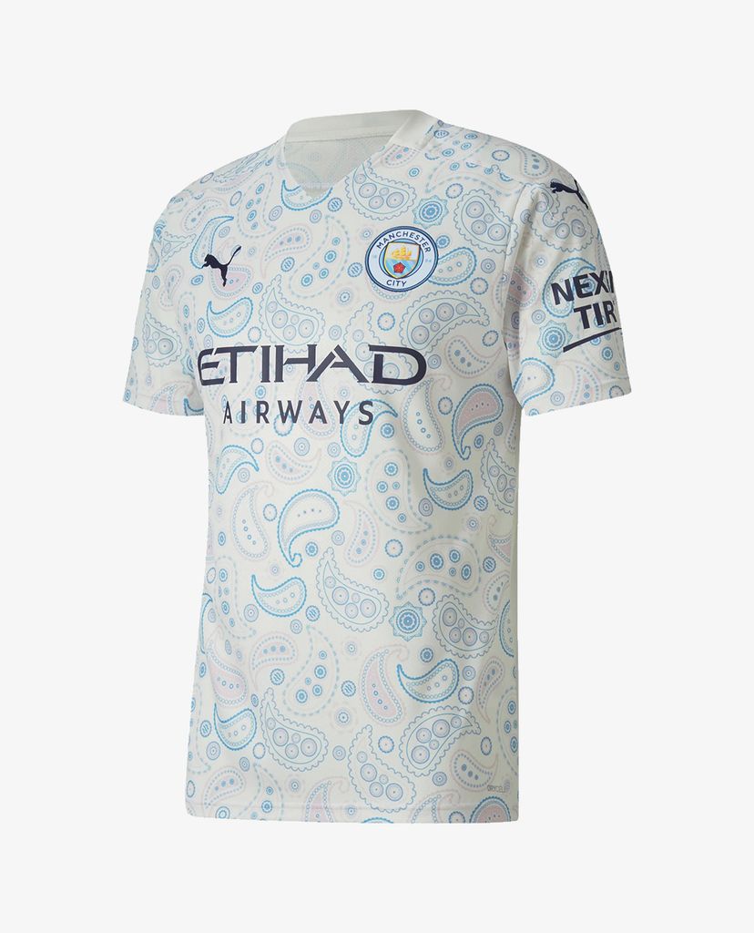 PUMA - Áo thun thể thao nam Man City Third Replica
